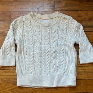 Boy's EUC Baby GAP Cable Knit Sweater, 12-18M